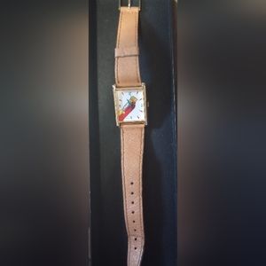 Vintage Disney Rocketeer watch, leather band.